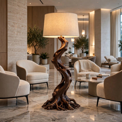 The Bonsai Root Sculptural Table Lamp