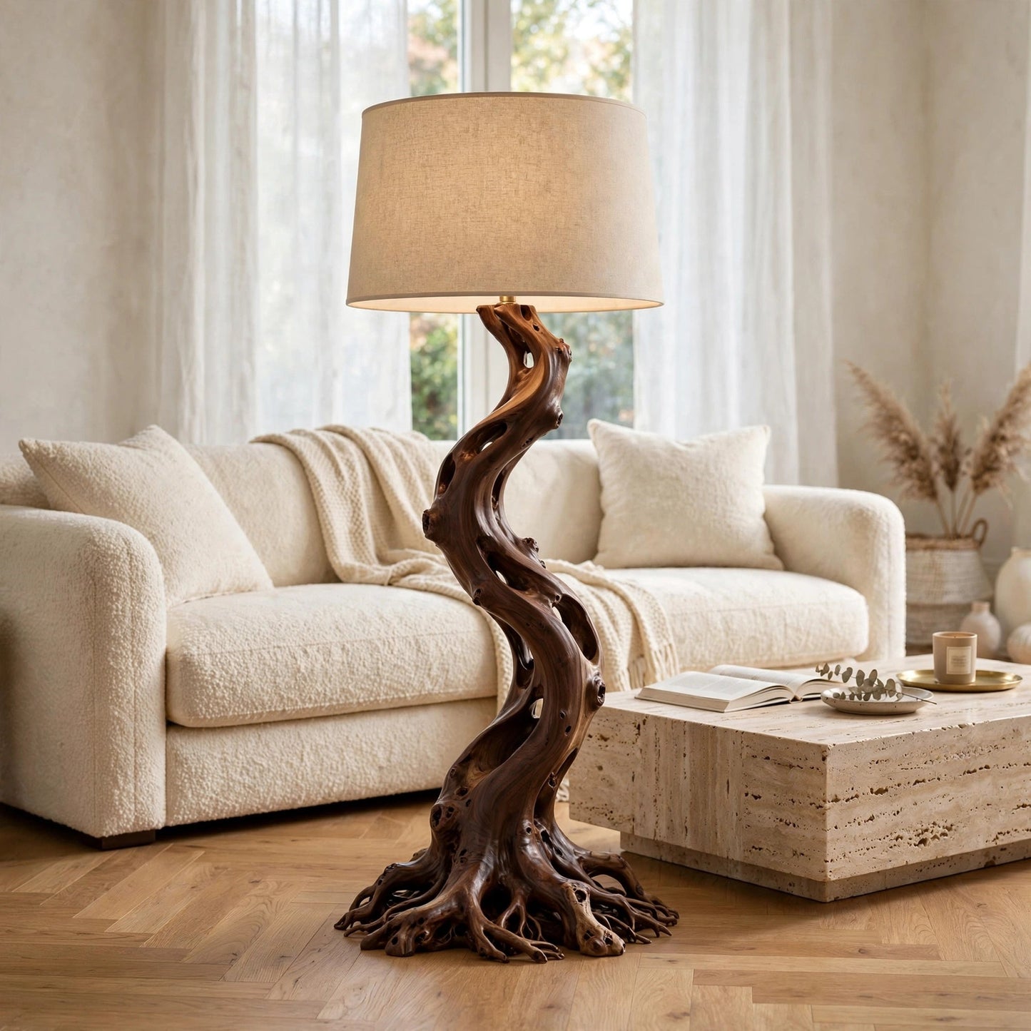 The Bonsai Root Sculptural Table Lamp
